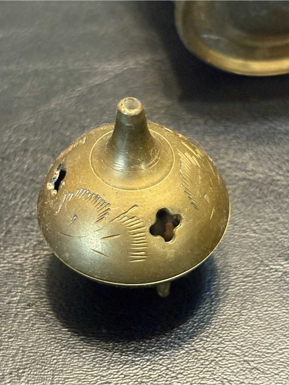 Brass Decorative Lot Brass Accents, - Gold metal bucket